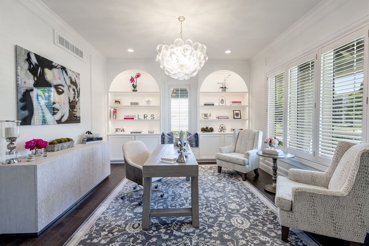 home-office-with-built-in-arched-shelving-a-desk-and-a-chandelier-southeast-mi-optimized