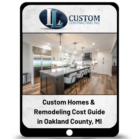 Remodeling & Custom Homes Cost Guide Graphic Remodeling & Custom Homes Cost Guide Graphic