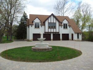 Bloomfield French country garage 