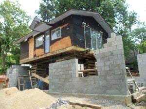 Brooklyn cottage before rebuild 