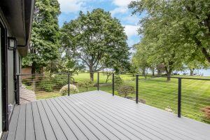 Grosse Ile balcony and railing 