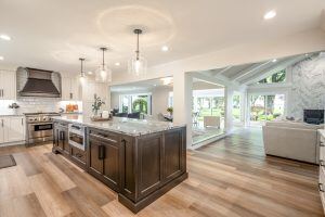 Grosse Ile open kitchen