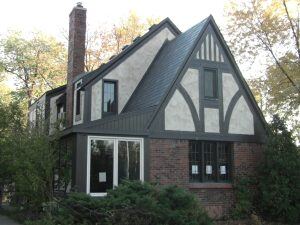 Grosse pointe Farms Tudor stucco replacement