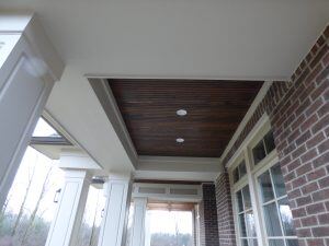 Salem bead board ceiling